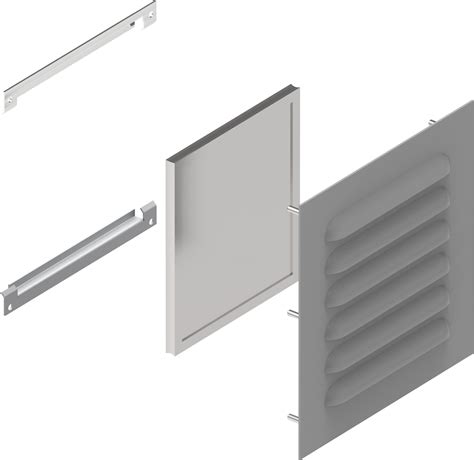 electrical junction box louver|louvered vent kits.